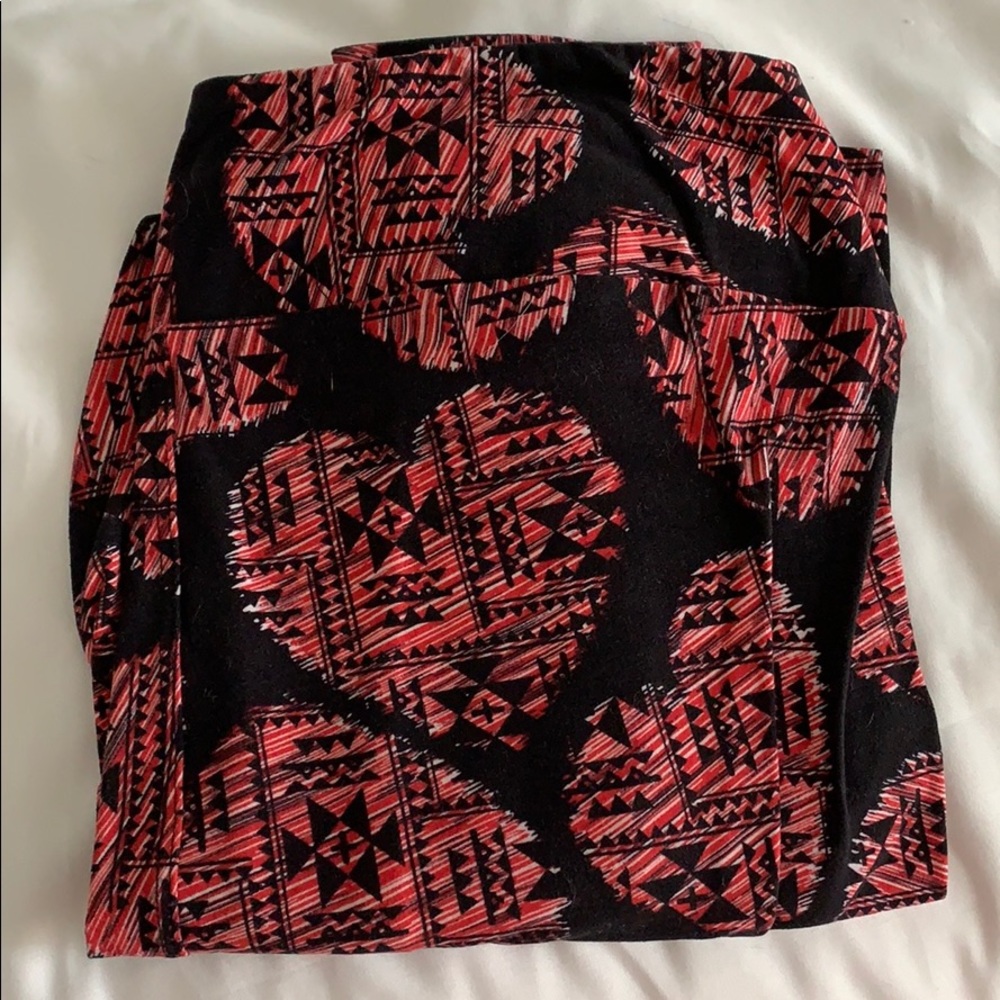 Lularoe Heart Leggings